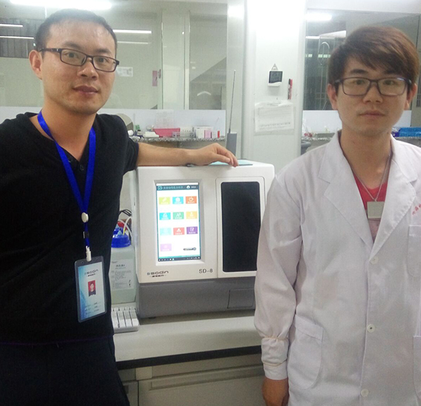 SD-8母乳分析儀入駐成都市婦女兒童中心醫院