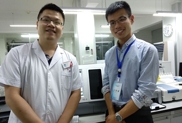 懷化市第二人民醫院采購我公司SD-8母乳分析儀